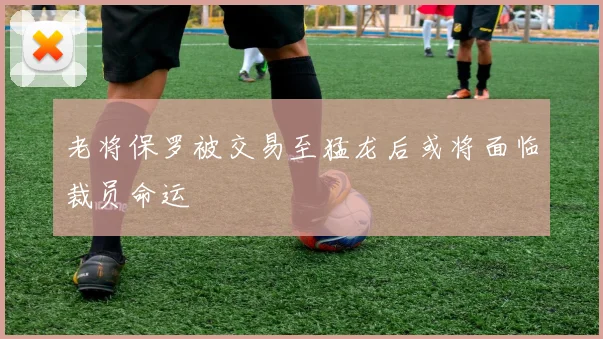 老将保罗被交易至猛龙后或将面临裁员命运